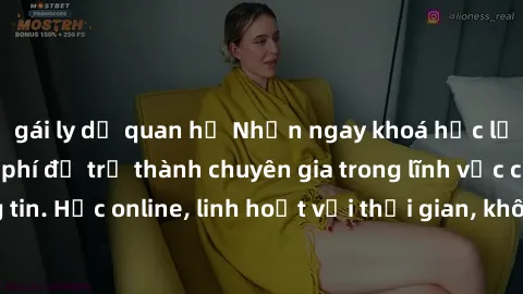 gái ly dị quan hệ Nhận ngay khoá học lập trình Java miễn phí để trở thành chuyên gia trong lĩnh vực công nghệ thông tin. Học online, linh hoạt với thời gian, không giới hạn địa điểm. Đăng ký ngay!